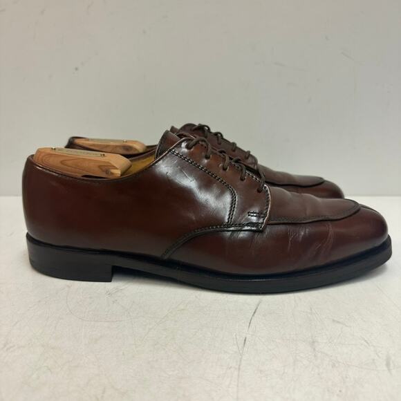 RESOLED Rancourt & Co. x Cole Haan Brown Derby Made in Maine USA 8.5 D main image 9